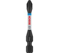 Bosch 2x Embout PRO Phillips Impact | Longueur 55 mm Professional Accessoire Visseuse, Perceuses/visseuses rotatives
