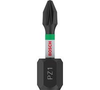 Bosch Embout de vissage Impact Control PZ1 25 mm, 2 pièces