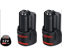 BOSCH 2x GBA 12V 3.0Ah PROFESSIONAL Batterie 1600A00X7D