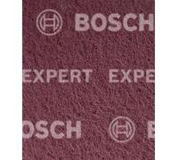 Bosch 2x Tampons en non-tissé EXPERT N880 pour le ponçage manuel | pour Tôles en acier, Acier inoxydable, Ø 115x140 mm très fin A, Professional Accessoire Ponçage manuel