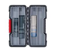 Bosch Lames de scie sauteuse 2 607 010 903 – 30 pièces, Bois et métal, coupes droites et courbes