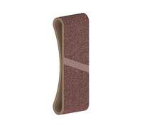 Bosch Bande abrasive PRO X440 – 75 x 457 mm – G60 – 3 pièces – pour peinture sur bois, bois dur