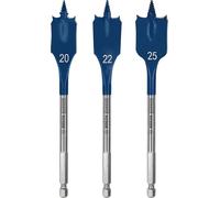 Bosch 3x Coffret de mèches plates EXPERT Self Cut Speed
