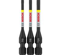 Bosch 3x Embout PRO Torx Impact (100 x 50 mm, Professional Accessoire Visseuse, Perceuses/visseuses rotatives)