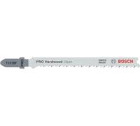 BOSCH Lame de scie sauteuse PRO Hardwood clean T101BF, 100 mm, 3 pieces 2608636226