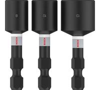 Bosch 3x PRO Nutsetter Impact (99 x 73 mm, Professional Accessoire Visseuse, Perceuses/visseuses rotatives)