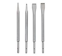 Bosch 4x Coffret de burins PRO SDS plus-4C, 4 pièces