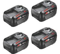 Bosch 4x PBA 18V 4,0Ah W-C Batterie 18 V 4,0 Ah POWER FOR ALL ( 4x 1600A011T8 )