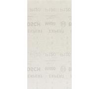 Bosch 50x Abrasifs réticulés EXPERT M480 (pour Peinture sur bois, Bois dur, Ø 115x107 mm, Grain 120, Professional Accessoire Ponceuse excentrique)