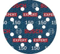 Bosch 50x Disc dePlateau de ponçage EXPERT O780, 125 mm (pour bois dur, Paint sur bois, Ø 125 mm, grain 150, accessoires professionnels pour ponceuse excentrique)