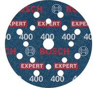 Bosch 50x Disc desandpaper EXPERT O780, 125 mm (pour bois dur, Paint sur bois, Ø 125 mm, grain 400, accessoires professionnels pour ponceuse excentrique)
