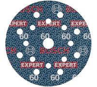 Bosch Disque abrasif sur film EXPERT O780 125 mm Grain 60 50 pièces 2608902408