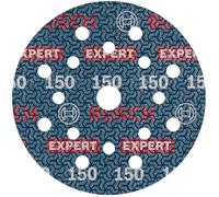 Bosch 50x Disque abrasif sur film EXPERT O780 | pour Bois dur, Peinture sur bois, Grain 150, Professional Accessoire Ponceuse excentrique