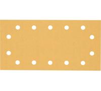 Bosch 50x Expert C470 Papier abrasif à 14 trous pour ponceuses vibrantes 115 x 230 mm G 120 - 2608900946