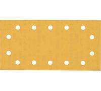 Bosch 50x Expert C470 Papier abrasif à 14 trous pour ponceuses vibrantes 115 x 230 mm G 240 - 2608900948