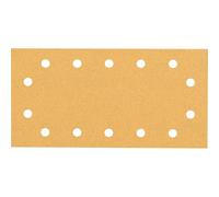Bosch Papier abrasif Expert C470 pour ponceuses vibrantes – 14 trous 115×230 mm G100 (50 feuilles)
