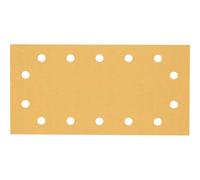 Bosch 50x Feuilles abrasives EXPERT C470 à 14 trous | pour Peinture sur bois, Bois dur, Ø 115x230 mm Grain 120, Professional Accessoire Ponceuse vibrante