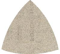 Bosch 5x Abrasif réticulé EXPERT M480 pour ponceuses Delta | pour Peinture sur bois, Bois dur, Ø 93x93 mm Grain 120, Professional Accessoire Ponceuse Delta