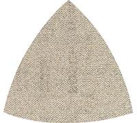 Bosch 5x Abrasifs réticulés EXPERT M480 (pour Peinture sur bois, Bois dur, Ø 93x93 mm, Grain 80, Professional Accessoire Ponceuse Delta)