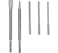 Bosch 5x Coffret de forets et burins PRO SDS plus-4C