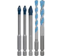 Bosch 5x Coffret de forets EXPERT HEX-9 Hard Ceramic et Multi Construction | pour Carreaux de Hard Ceramic, Céramique tendres, Ø 6,00, 6,00, 8,00, 6,00, 8,00 mm Professional Accessoire Perceuse