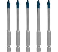 Foret Hard Ceramic Hex-9 Expert Couvreur BOSCH Ø 5 mm - 5 pièces - 2608900598