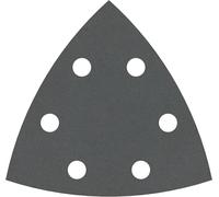 Bosch 5x Feuille abrasive PRO F355 pour ponceuses Delta | pour Béton, Pierre dure, Ø 93x93 mm Grain 400, Professional Accessoire Outil multifonction, Ponceuse Delta
