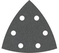 Bosch 5x Feuille abrasive PRO F355 pour ponceuses Delta (pour Béton, Pierre dure, Ø 93x93 mm, Grain 120, Professional Accessoire Outil multifonction, Ponceuse Delta)