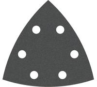 Bosch 5x Feuille abrasive PRO F355 pour ponceuses Delta | pour Béton, Pierre dure, Ø 93x93 mm Grain 240, Professional Accessoire Outil multifonction, Ponceuse Delta