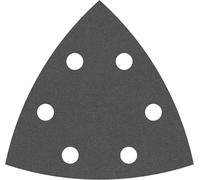 Bosch 5x Feuille abrasive PRO F355 pour ponceuses Delta | pour Béton, Pierre dure, Ø 93x93 mm Grain 320, Professional Accessoire Outil multifonction, Ponceuse Delta