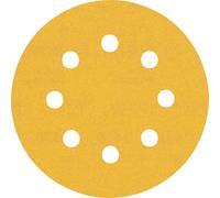 BOSCH Feuille abrasive EXPERT C470 a 8 trous, 115 mm, G 240, 5 pieces 2608900799