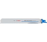 Bosch 5x Lame de scie sabre PRO Thick Metal precise S1137HBF (pour Profilés et tuyaux en métal, Métaux non ferreux, Longueur 225 mm, Professional Accessoire Scie sabre)
