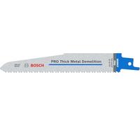 Bosch 5x Lame de scie sabre PRO Thick Metal S930CF Demolition (pour Profilés et tuyaux en métal, Métaux non ferreux, Longueur 150 mm, Professional Accessoire Scie sabre)
