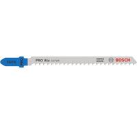 Bosch 5x Lame de scie sauteuse PRO Aluminium curve T227D (pour Aluminium, Métaux non ferreux, Longueur 100 mm, Professional Accessoire Scie sauteuse)