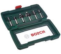 Bosch Set de 6 fraises au carbure – queue 8 mm – Quantité 1