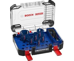 Bosch 6x Coffrets de scies trépans EXPERT Tough Material (pour Bois avec métal, Brique, Ø 22, 25, 35, 40, 51, 68 mm, Professional Accessoire Perceuses/visseuses rotatives)