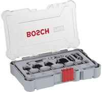 BOSCH Kit de 6 fraises a araser et de bordage a queue de 6 mm 2607017468