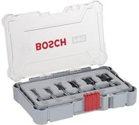 Bosch – Jeu de fraises à rainurer, 6 pièces (tige 1/4")