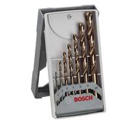 Bosch 7x Coffret de forets hélicoïdaux PRO Stainless Steel HSS-Co (pour Acier, Acier inoxydable, Ø 2,0, 3,0, 4,0, 5,0, 6,0, 8,0, 10,0 mm, Professional Accessoire Perceuses/visseuses rotatives)