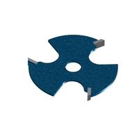 BOSCH 85529M Fraise à rainurer 3 ailes 3 pointes en carbure de tungstène 1/8"