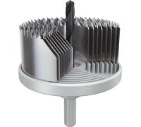 Bosch 8x Coffret de scies trépans avec adaptateur Wood and Drywall | pour Cloison sèche, Bois résineux, Ø 25, 32, 38, 44, 51, 57, 63, 68 mm Professional Accessoire Perceuses