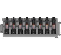 BOSCH Embouts PRO R Impact, R1 (x2), R2 (x4), R3 (x2), 55 mm, 8 pieces 2608521U58