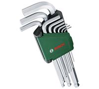 Set de 9 clés Allen à six pans - BOSCH - 1600A032V1