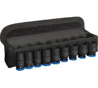 Bosch 9x Coffret de douilles PRO Impact | Longueur 25 mm Professional Accessoire Perceuses et visseuses