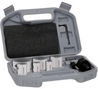 Bosch 9x Coffret de scies trépans à filetage Multi Material | pour Acier, Cloison sèche, Ø 20, 25, 35, 40, 51, 68 mm Professional Accessoire Perceuses