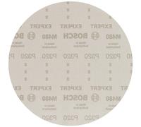 Bosch 25x Abrasifs réticulés EXPERT M480 (pour Cloison sèche, Bois dur, Ø 225 mm, Grain 320, Professional Accessoire Ponceuse pour cloison sèche)
