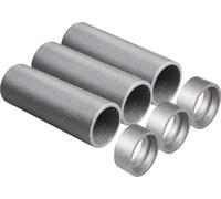 BOSCH Accessoire de ventilation résidentielle DEPP 125-3 Gaine de ventilation, ø : 125 mm, L : 1 m, Lot de 3 pièces - 7738113430