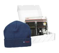 Bosch Coffret embouts vissage 0615997658 – 43 pièces (Phillips, Pozidriv, fente, T) avec bonnet bleu