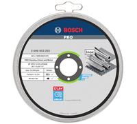 Disque à tronçonner BOSCH Inox Ø125mm - 10 pieces - 2608603255