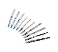 Bosch Accessories 10 pièces Jeu de lames de scie sauteuse Basic for Wood and Metal (bois et métal, accessoires pour scie sauteuse)
